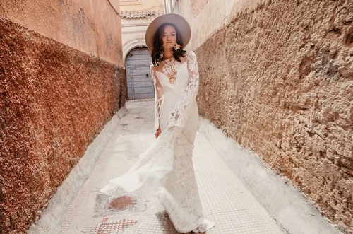 Vestidos novia hippie hotsell